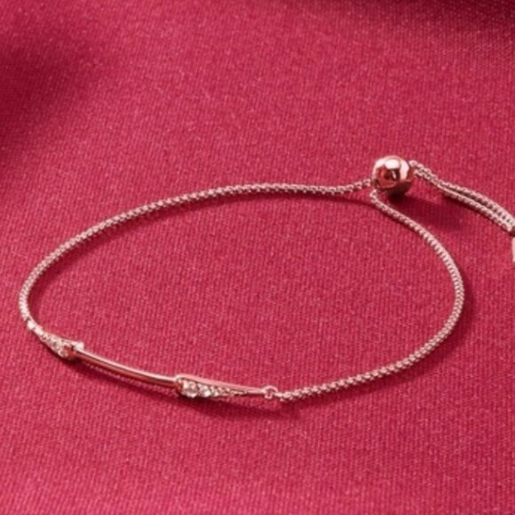 Stella & Dot Warrior Bracelet-Silver - Picture 1 of 5